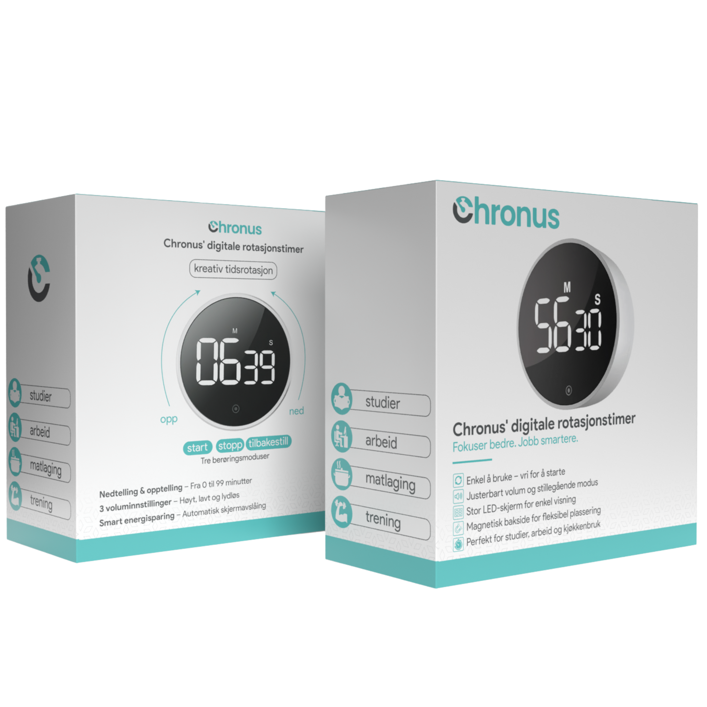 Chronus' digitale timer